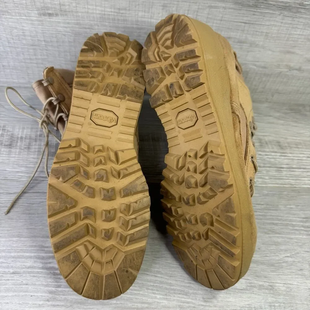 Belleville 390DES ST Mens 7 R Military Combat Boots Desert Tan Suede Hot Weather